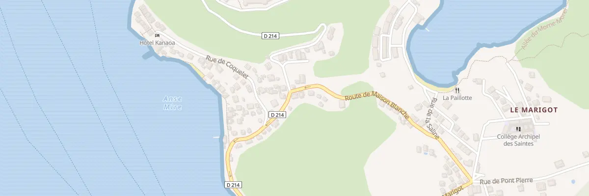Plan du 10 Rte de Maison Blanche à Terre-de-Haut