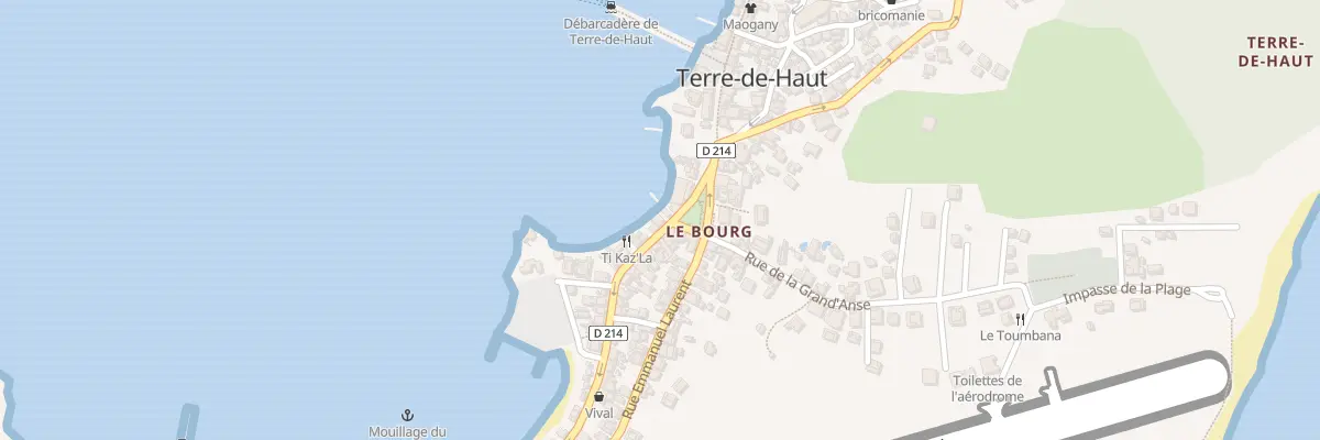 Plan du 2B Rue Benoit Cassin à Terre-de-Haut