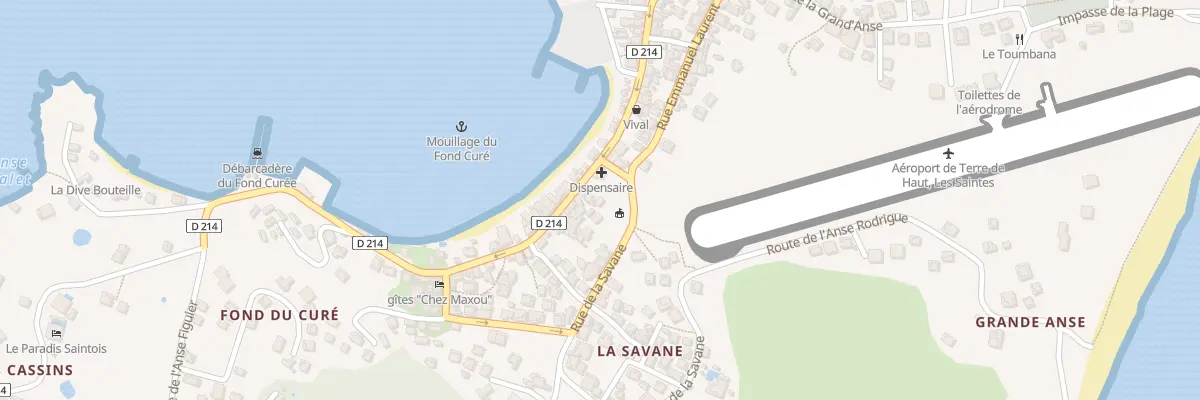 Plan du 55 Rue Benoit Cassin à Terre-de-Haut
