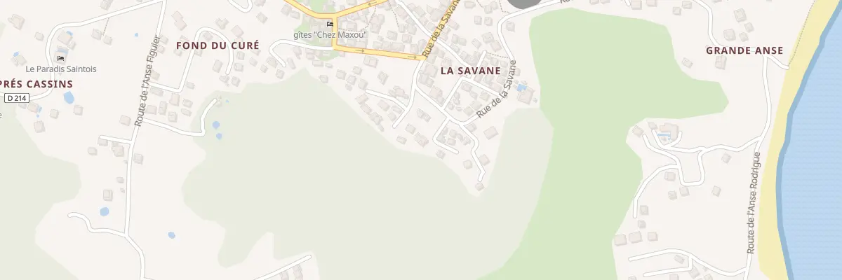 Plan du 9292 La Savane à Terre-de-Haut