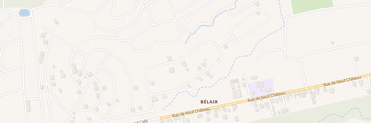 Plan du 9074 Rue Grand Café à Capesterre-Belle-Eau
