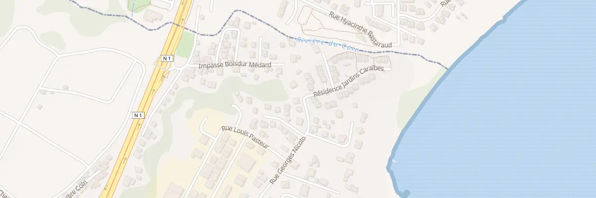 Plan du 3 Rue Georges Nicolo à Petit-Bourg
