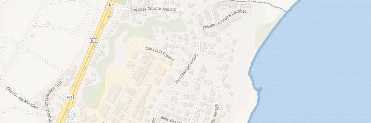 Plan du 15 Rue Georges Nicolo à Petit-Bourg