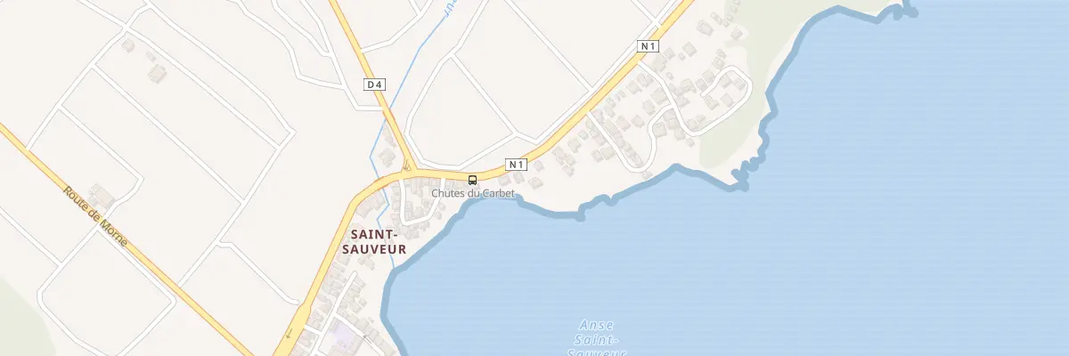 Plan du 1715 All Les Mineurs à Capesterre-Belle-Eau