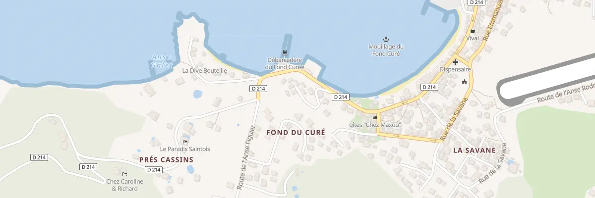 Plan de All de la Colline à Terre-de-Haut