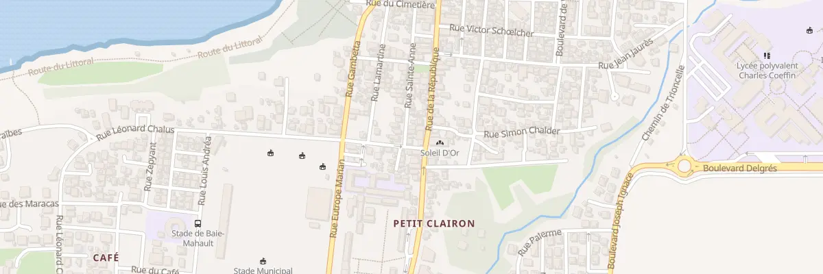 Plan du 5515 Rue sainte-anne à Baie-Mahault