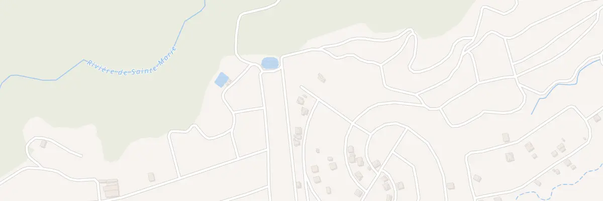 Plan du 1293 Belair à Capesterre-Belle-Eau
