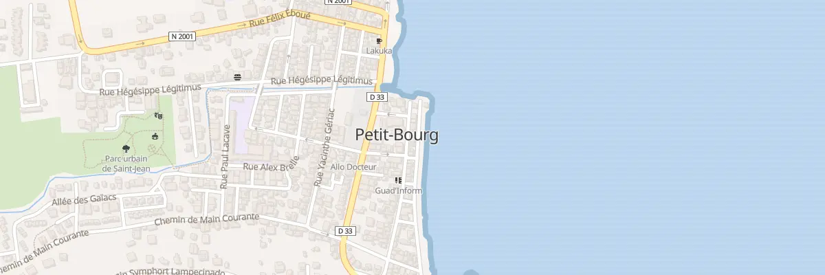 Plan du 11 Rue Alexandre Isaac à Petit-Bourg