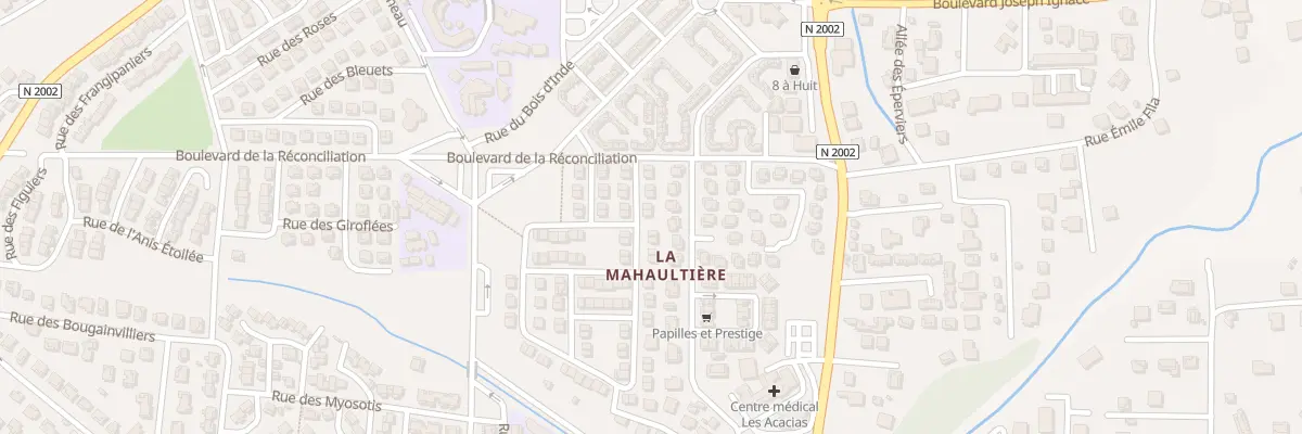 Plan du 6375 Bd de la Baie La Mahaultiere à Baie-Mahault