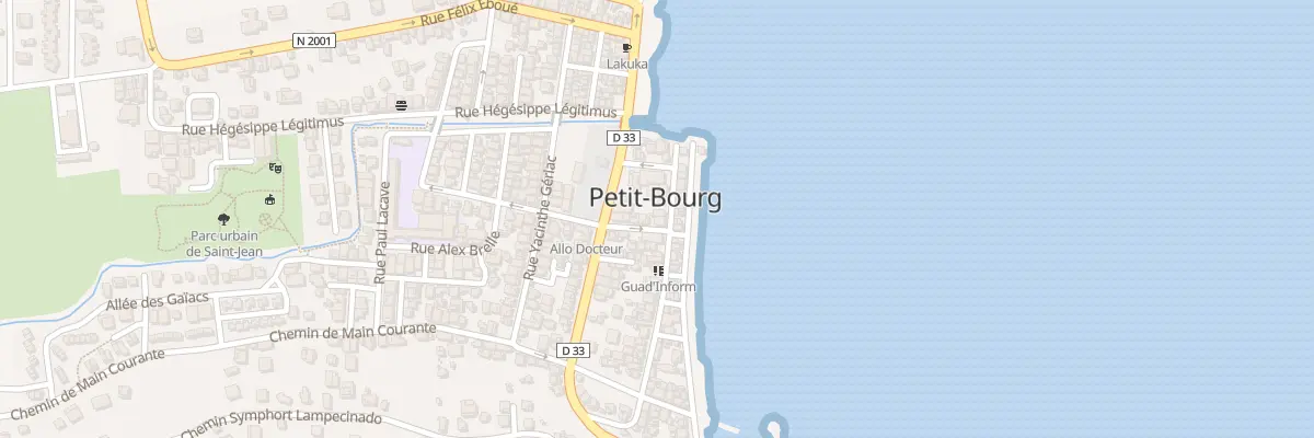 Plan du 2 Rue Volcy Bastard à Petit-Bourg