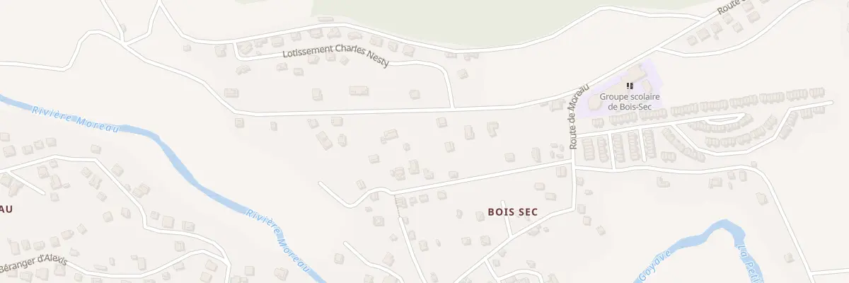 Plan de Che des Mineurs à Goyave