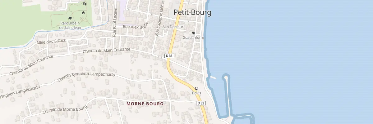 Plan du 52 Rue Alexandre Isaac à Petit-Bourg