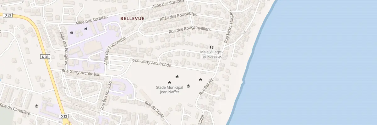 Plan du 23 Rue Gerty Archimede à Petit-Bourg