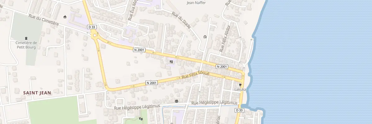 Plan du 107 Rue Victor Schoelcher à Petit-Bourg