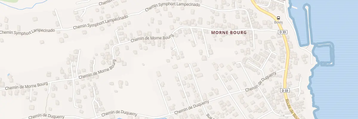 Plan du 435 Che de Morne Bourg à Petit-Bourg