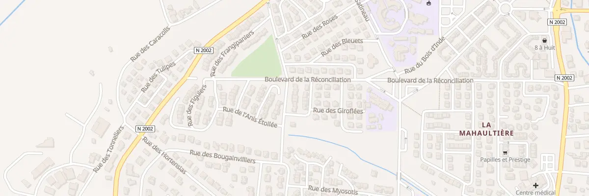 Plan du 62B Res Amandine A Belcourt à Baie-Mahault
