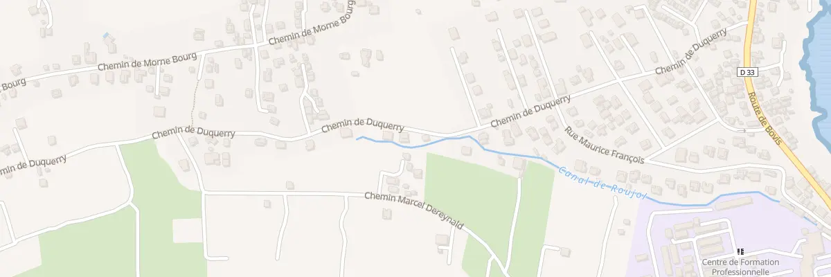 Plan du 609 Che de Duquerry à Petit-Bourg