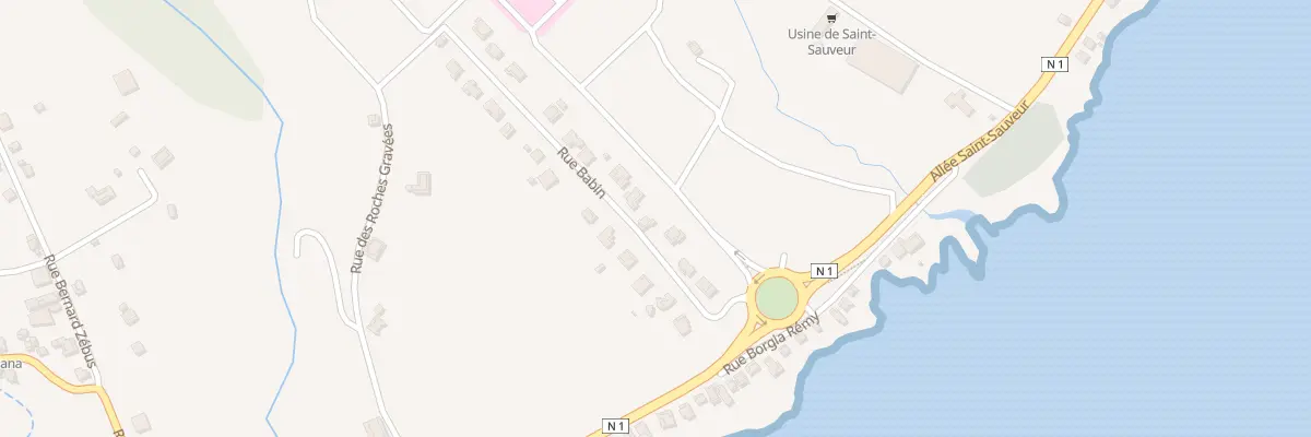 Plan du 164B Rue Babin à Capesterre-Belle-Eau