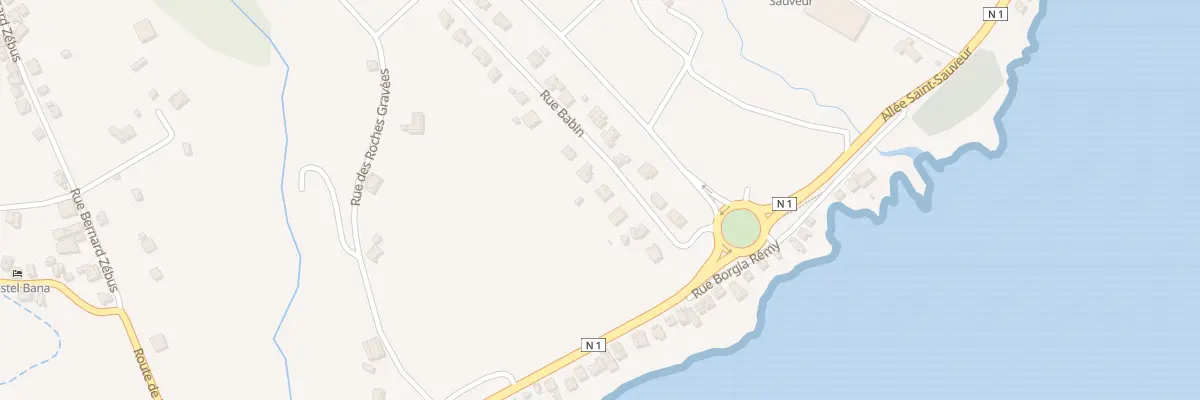 Plan du 147 Rue Babin à Capesterre-Belle-Eau