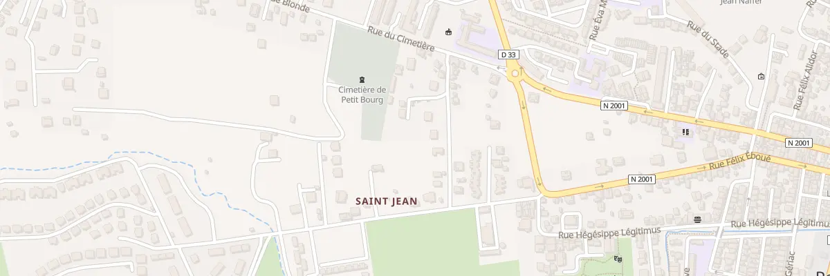 Plan du 873 Rue du Cimetiere à Petit-Bourg