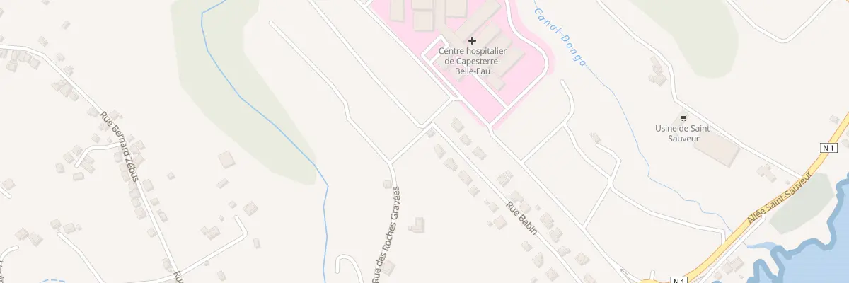 Plan du 453 Rue Babin à Capesterre-Belle-Eau