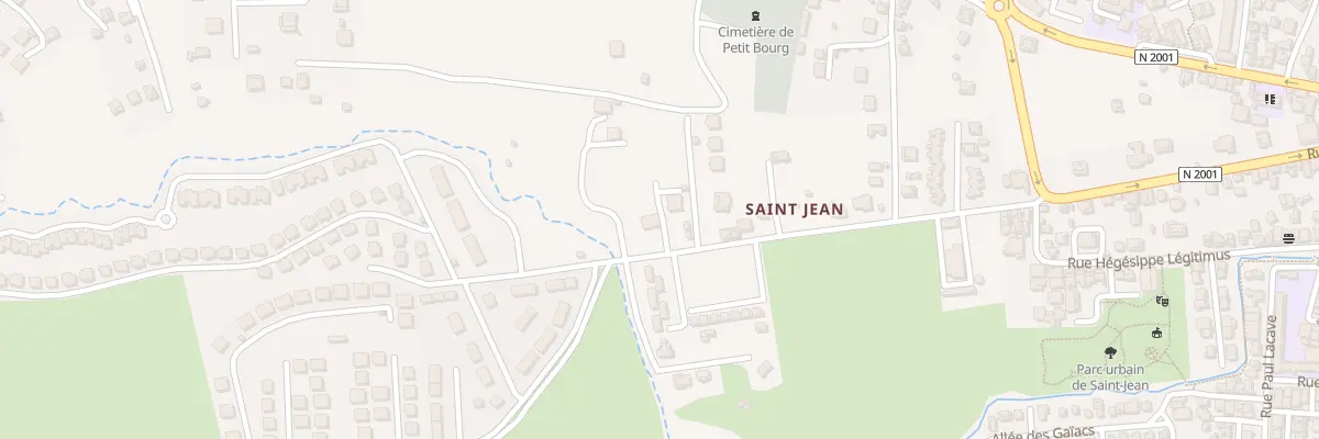 Plan du 404 Che de Fonds St-Jean à Petit-Bourg