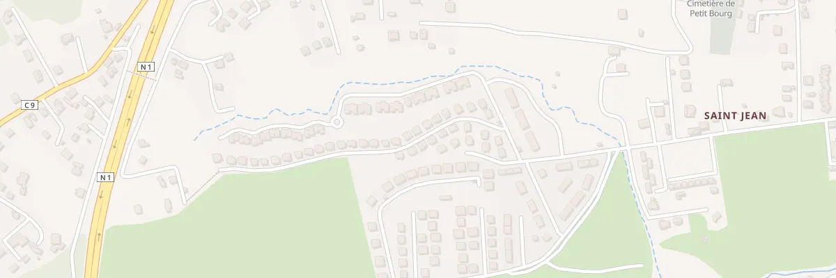 Plan du 40 Lot Les Hauts de Saint Jean à Baie-Mahault