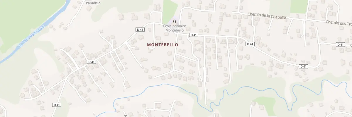 Plan de Lot les Orchidees à Montebello à Petit-Bourg