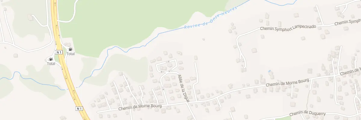 Plan du 21 Che du Haut du Morne Bourg à Petit-Bourg