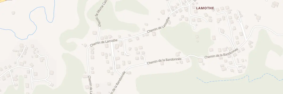 Plan du 544A Che de Lamothe à Petit-Bourg