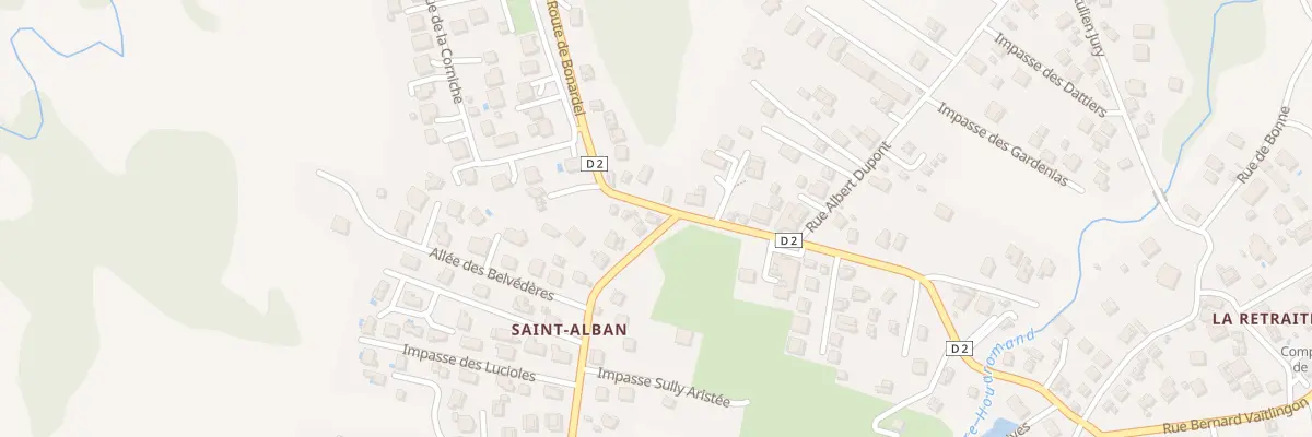 Plan du 7063 Saint Alban à Baie-Mahault