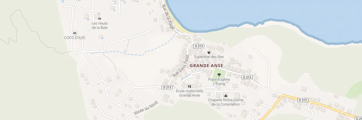 Plan du 86 Rue Dans Fond à Terre-de-Bas