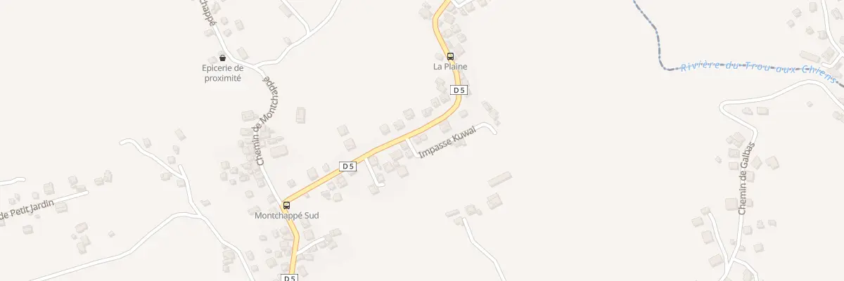 Plan du 312 Rte de la Plaine à Trois-Rivières