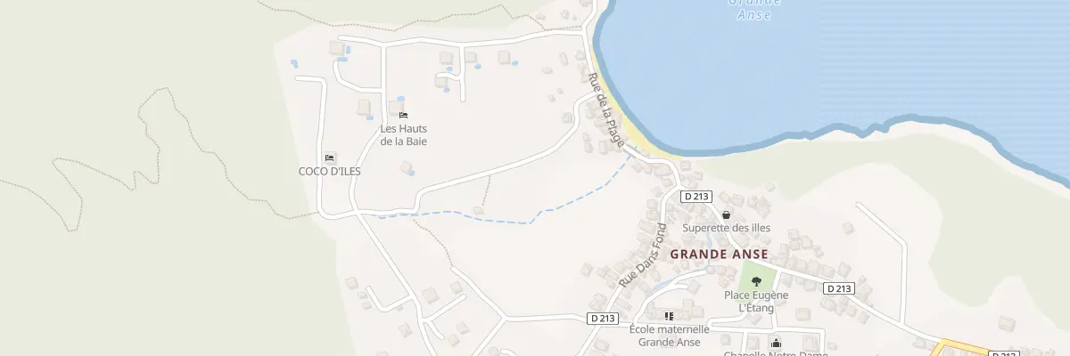 Plan du 9999 Rue de la Plage à Terre-de-Bas
