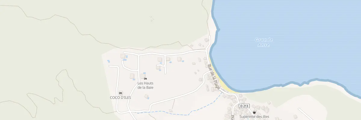 Plan du 9509 Grande Anse à Terre-de-Bas