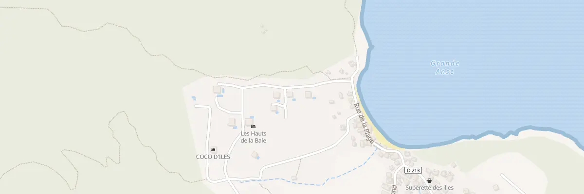 Plan du 9514 Grande Anse à Terre-de-Bas