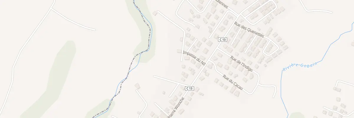 Plan du 641 Wonche à Baie-Mahault