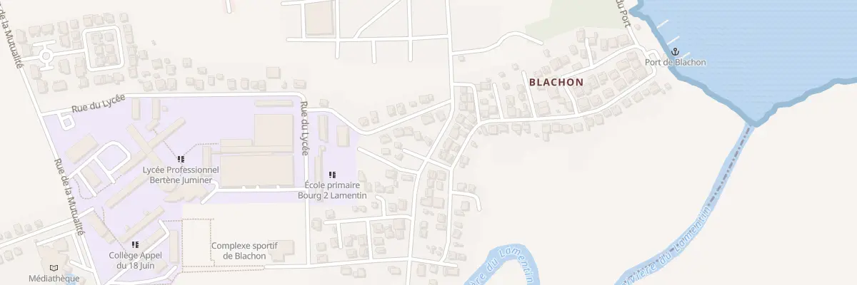 Plan du 2367 Rue de Blachon à Lamentin