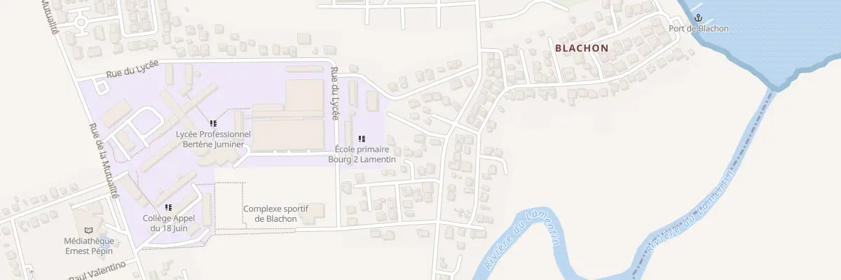 Plan du 2369 Rue de Blachon à Lamentin