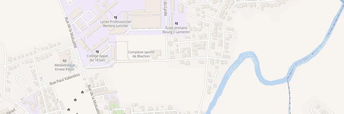 Plan du 2356 Rue de Blachon à Lamentin