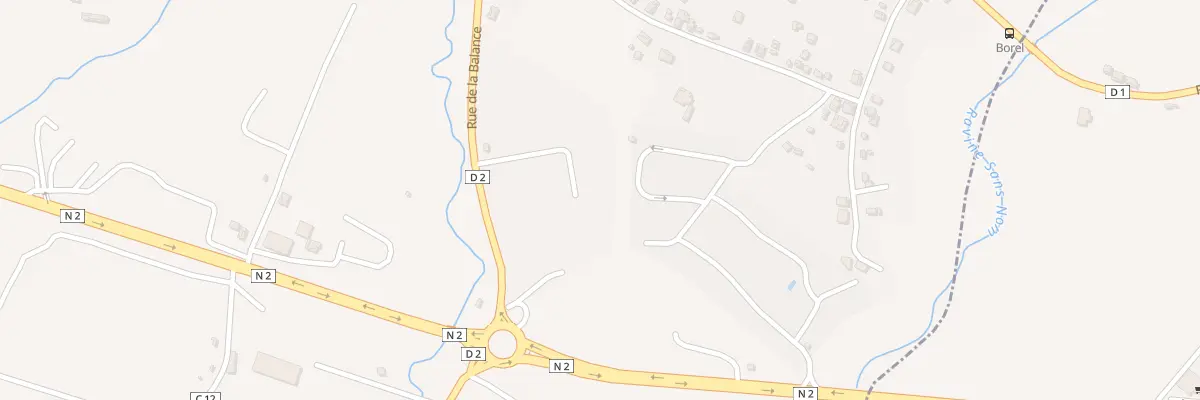 Plan du 5005 Rue de la Balance à Lamentin