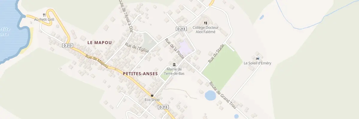 Plan du 181 Rue de la Mairie à Terre-de-Bas