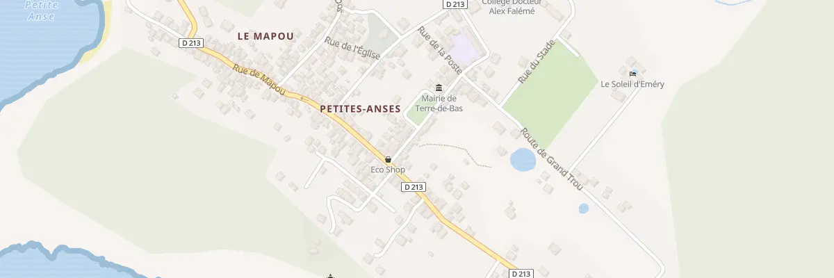 Plan du 64 Rue de la Mairie à Terre-de-Bas
