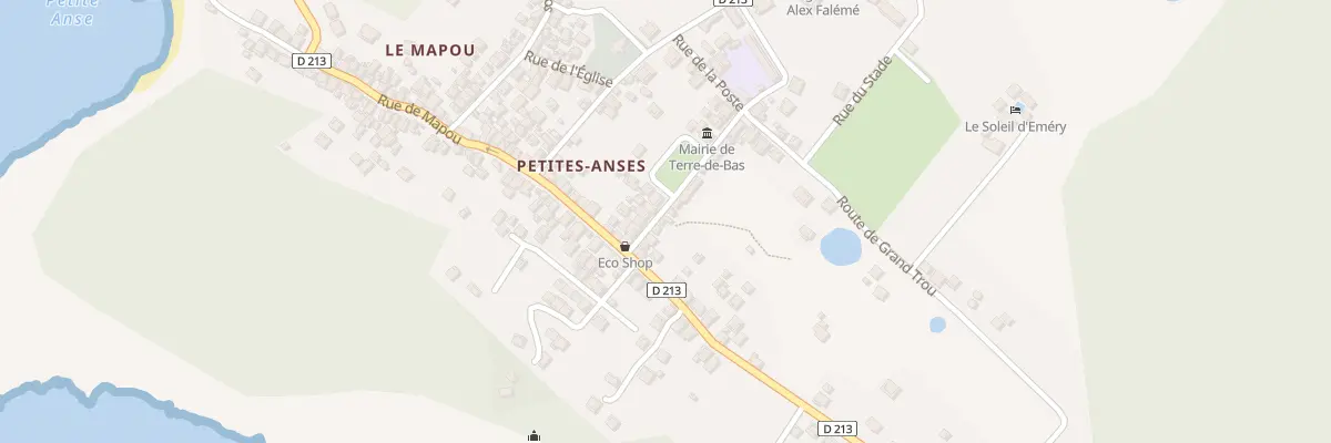 Plan du 54 Rue de la Mairie à Terre-de-Bas