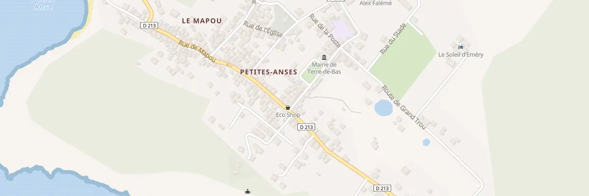 Plan du 37 Rue de la Mairie à Terre-de-Bas