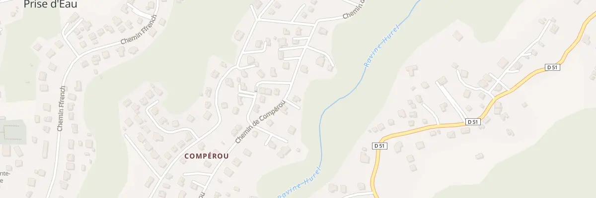 Plan du 596 Che de Comperou à Petit-Bourg
