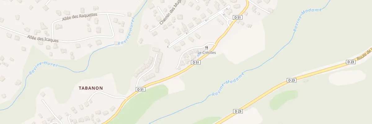 Plan du 1195 Che de Tabanon à Petit-Bourg