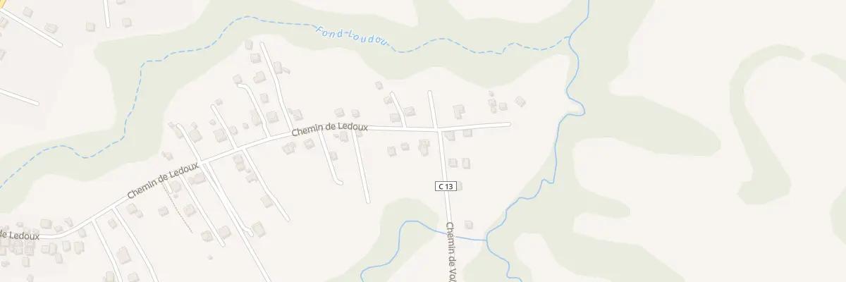 Plan du 5619 Che de Ledoux à Lamentin