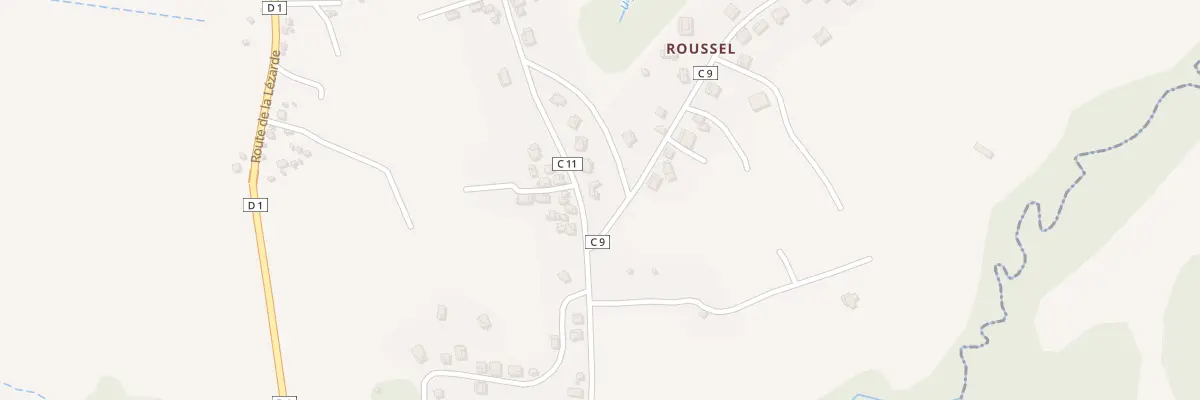 Plan du 5981 Che de Roussel à Lamentin