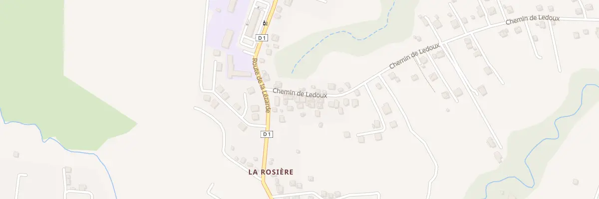 Plan du 5605 Che de Ledoux à Lamentin